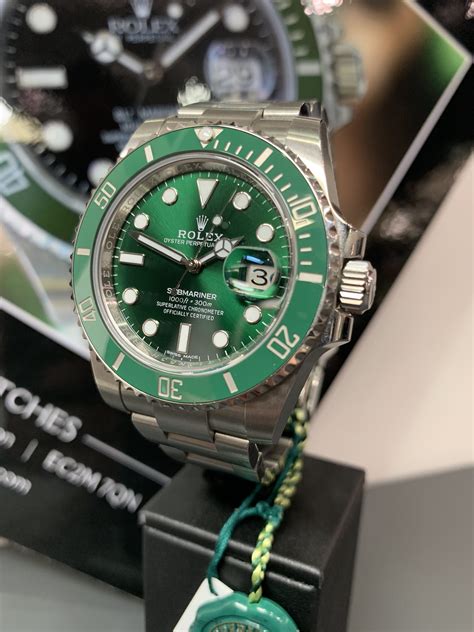 referenza rolex hulk|rolex hulk submariner green.